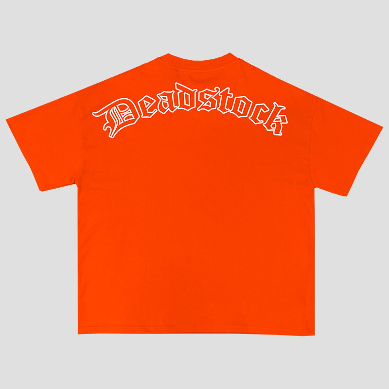 Deadstock Heritage orange tshirt streetwear