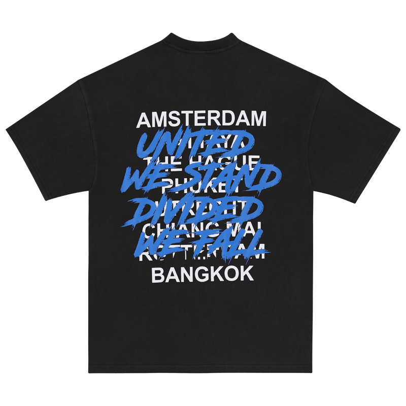 United we Stand, Divided we Fall - Vintage Black